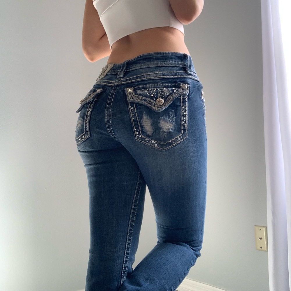 Miss Me Signature Bootcut Jeans Size 28